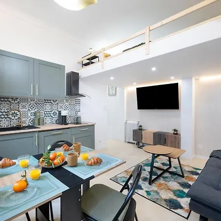 Bleu Rivage - Magnifique 2p Au Port De - 1 Et 1 Mezzanine Apartamento Nice